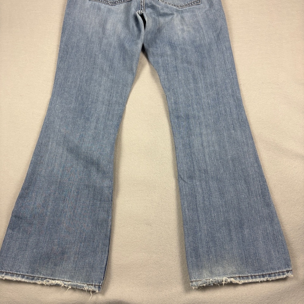 2000s Abercrombie & Fitch Low Rise Y2K Flare Leg Jeans - Picture 8 of 10